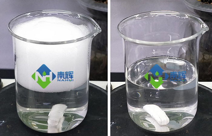 （圖：清洗消泡劑運(yùn)用）