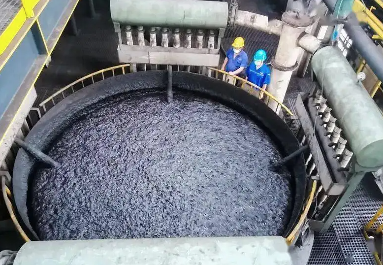 （圖：洗煤廠泡沫池）