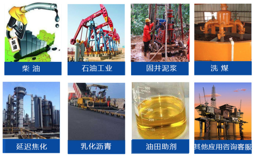 （圖：南輝洗煤消泡劑運用領域）