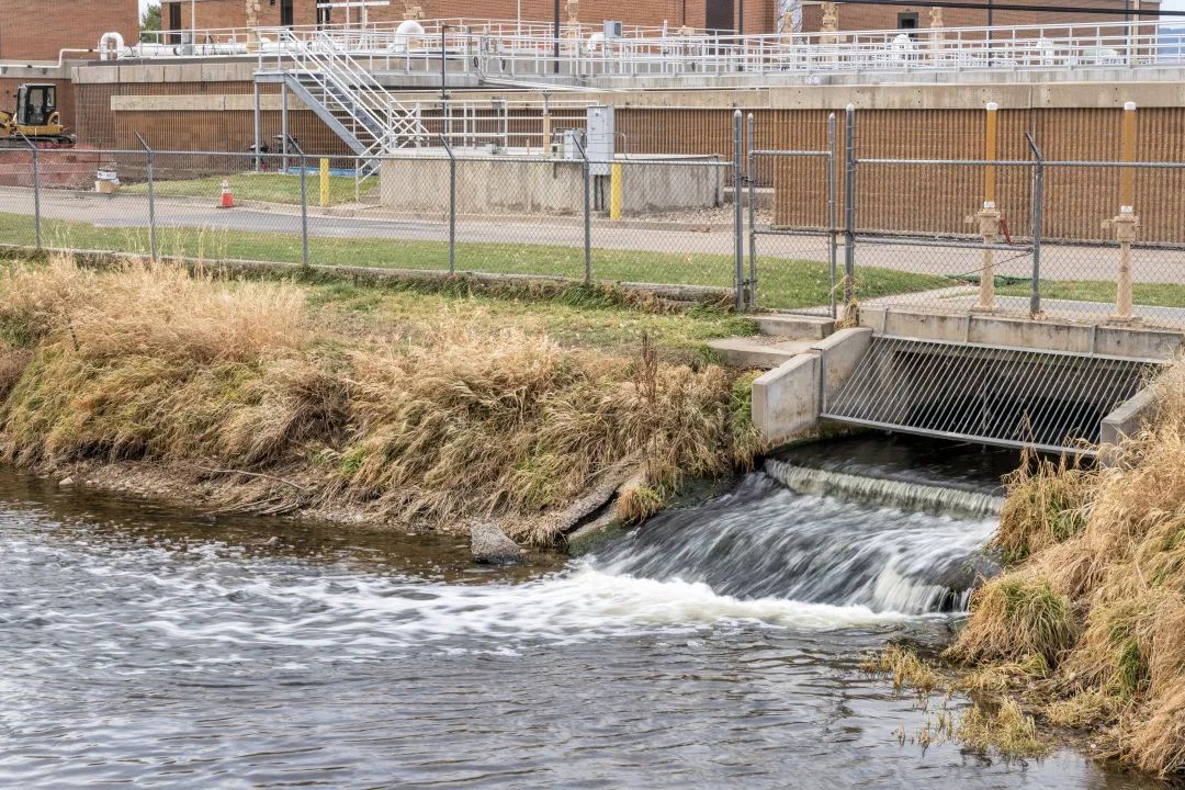 （圖：南輝水處理客戶污水排放池）