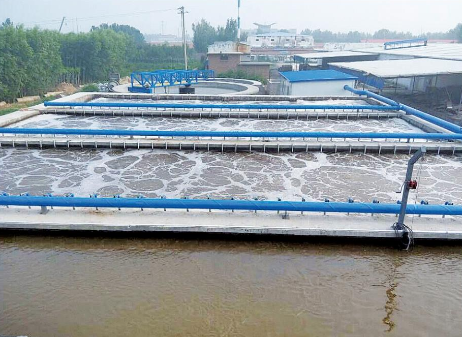 （圖：南輝水處理消泡劑在淀粉污水中應用）